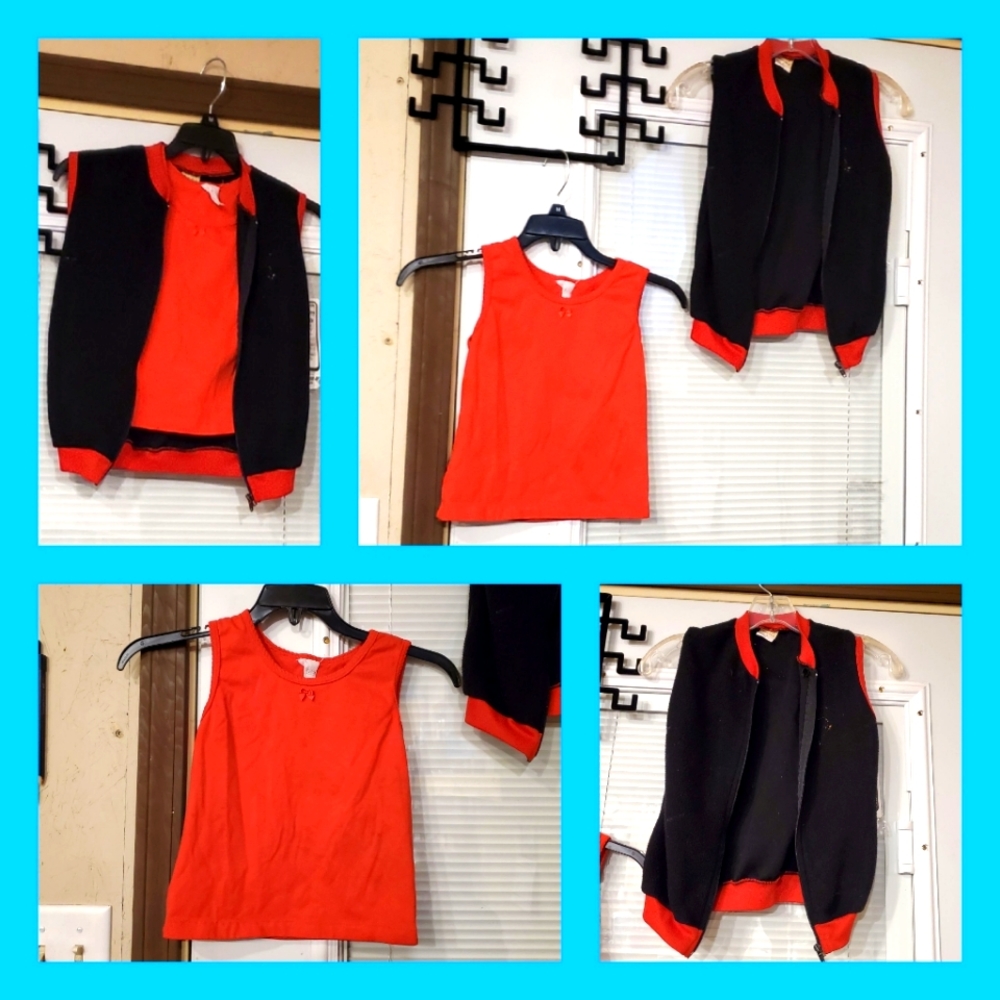 *Vntg* DOUBLE TROUBLE 6/6X  2pc combo